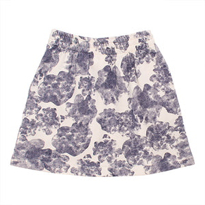 Wynken Cumulo Track Skirt - Milk/Soft Navy - 2Y, 4Y, 6Y
