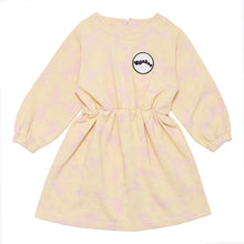Load image into Gallery viewer, Wynken Cumulo Dress - Soft Pink/Pale Yellow - 6Y Last One
