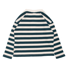 Load image into Gallery viewer, Wynken Long Sleeve Box Tee - Alpine Honeycomb Stripe - 2Y Last One