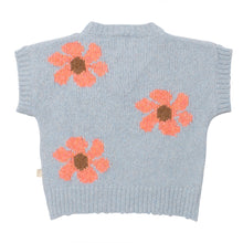 Load image into Gallery viewer, Wynken Fun Flower Tank - Pale Blue - 4Y, 6Y