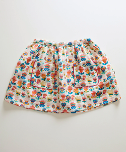 Oeuf Ric Rac Skirt - Papaya/Gingham, Multi/Large Flower, Multi/Small Flower - 2/3Y, 3/4Y, 4/5Y, 5/6Y
