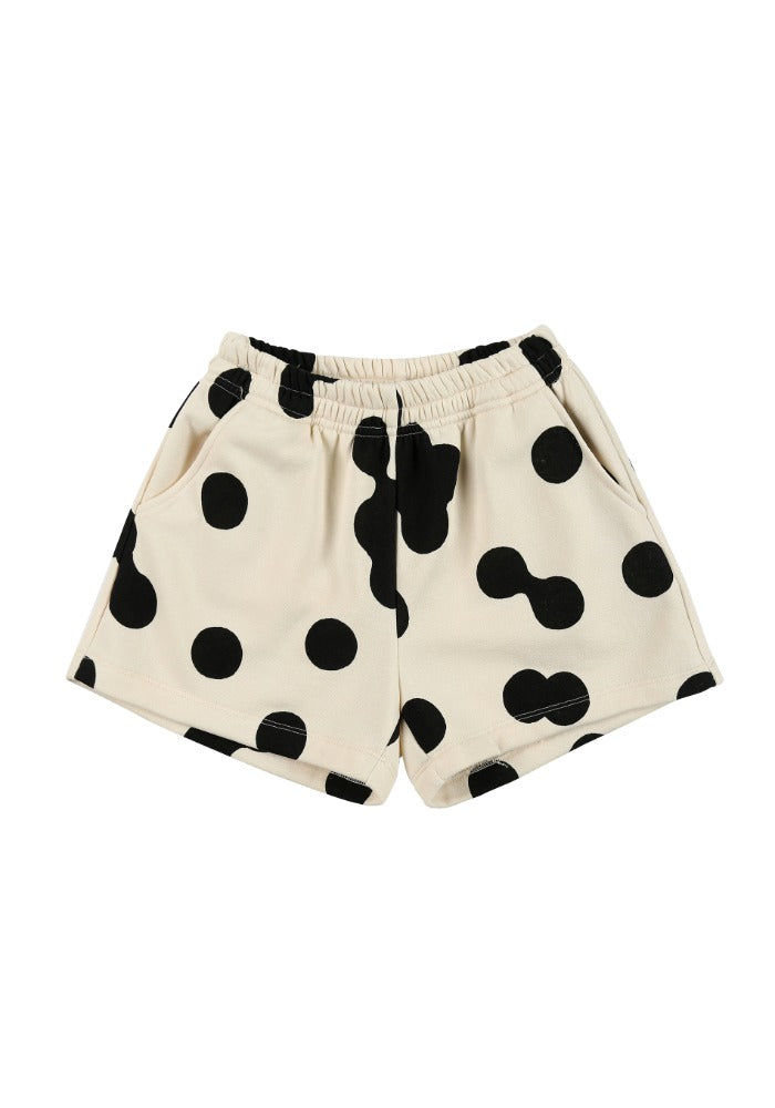 Jelly Mallow Ugly Dot Ivory Shorts - 90cm, 100cm