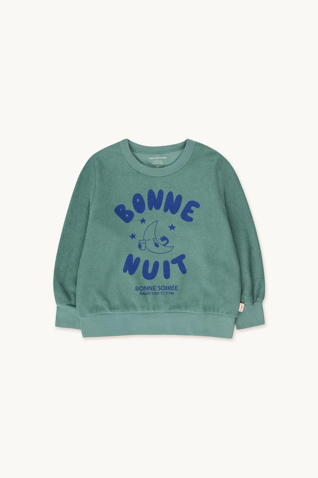 Tinycottons Bonne Nuit Sweatshirt - 2Y Last One