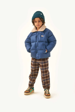 Load image into Gallery viewer, Tinycottons Check Pleated Pants - Mustard - 2Y, 3Y, 4Y, 6Y