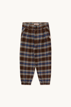 Load image into Gallery viewer, Tinycottons Check Pleated Pants - Mustard - 2Y, 3Y, 4Y, 6Y