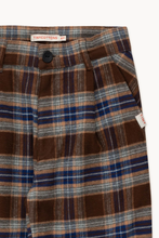 Load image into Gallery viewer, Tinycottons Check Pleated Pants - Mustard - 2Y, 3Y, 4Y, 6Y