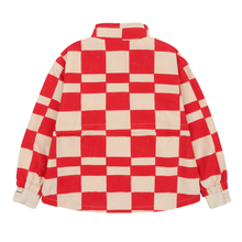Load image into Gallery viewer, Jelly Mallow Red Grid Windbreaker - 100cm Last One