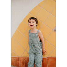 Load image into Gallery viewer, Louise Misha Amuel Overalls - Cloud Palms - 4Y Last One