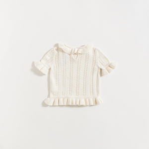 Grace Baby & Child Sweater - Ecru - 3Y, 5Y