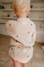 Load image into Gallery viewer, Studio Boheme Ami Bloomers- Artichoke Grey/Faded Pink - 18M, 24M