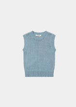 Load image into Gallery viewer, Caramel Typha Vest - Duck Egg Blue - 3Y, 6Y