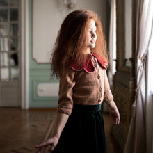 Load image into Gallery viewer, Kalinka Daisy Cardigan - Emerald - 2/3Y Last One