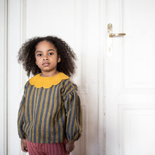 Load image into Gallery viewer, Kalinka Cordelia Shirt - Ruby Red - 4-6Y