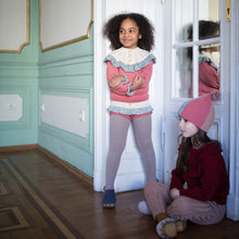Load image into Gallery viewer, Kalinka Dove Sweater - Ruby Red - 4-5Y Last One