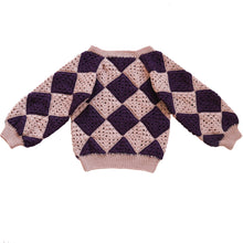Load image into Gallery viewer, Kalinka Amber Sweater - Rose Eggplant - 2/4Y, 4/6Y