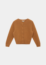 Load image into Gallery viewer, Caramel Rosa Cashmere Cardigan - Toffee - 3Y, 4Y