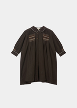Load image into Gallery viewer, Caramel Aspen Dress - Chocolate - 3Y Last One