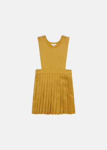 Caramel Jupiter Dress - Mustard - 4Y Last One