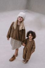 Load image into Gallery viewer, Studio Boheme Big Papi Jumpsuit - Cocoa - 24M Last One