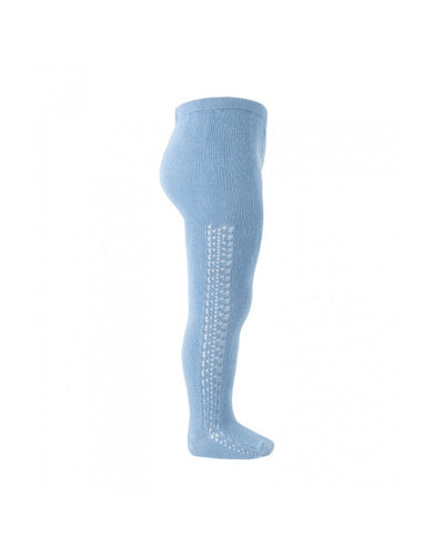 Condor Side Openwork Tights - Bluish (446) Last Pair 2Y