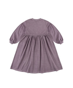 Jelly Mallow Hello Pigment Shirring Dress - 100cm Last One