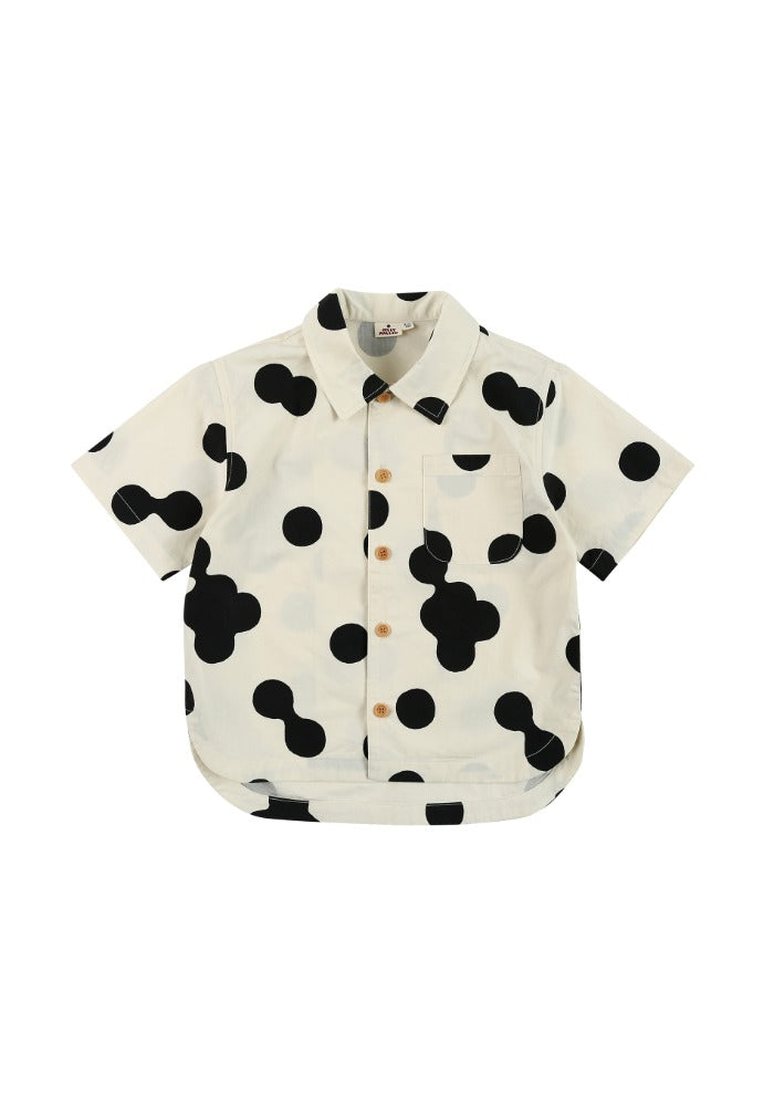 Jelly Mallow Ugly Dot Shirt - 100cm, 110cm, 120cm