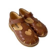 Load image into Gallery viewer, Angulus Sandal with Heart Detail and Velcro Closure - 25