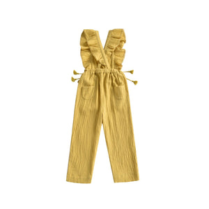 Louise Misha Organic Amish Overall - Honey - 5Y Last One