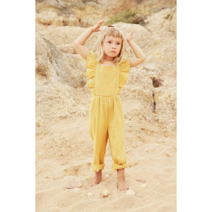 Louise Misha Organic Amish Overall - Honey - 3Y, 5Y