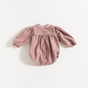 Grace Baby & Child Romper - Pink Wood Winker - 18M, 2Y