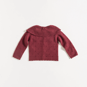 Grace Baby & Child Cardigan - Granate - 2Y, 4Y, 5Y