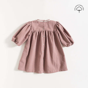Grace Baby & Child Long Dress - Pink Wood Winker - 2Y, 4Y