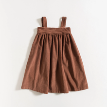 Load image into Gallery viewer, Grace Baby &amp; Child Long Dress - Chestnut Corduroy - 4Y, 5Y, 6Y