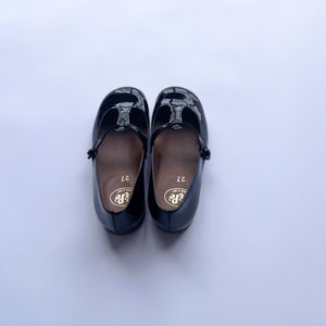Pèpè T-bar Ballerinas - Vernice Nero - 24, 28