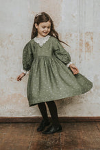 Load image into Gallery viewer, Bebe Organic Adele Dress - Cream 4Y Last One