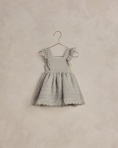Noralee Province Dress - Dusty Blue - 2Y, 4Y, 6Y