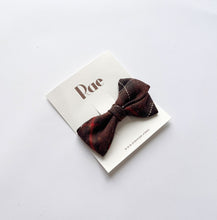Load image into Gallery viewer, Rae Big Bow Hair Clips - Brown