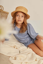 Load image into Gallery viewer, Mipounet Nora Cotton Openwork Sweater - 6Y Last One