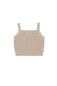Mipounet Dakota Cotton Openwork Top - 6Y Last One