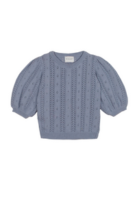 Mipounet Nora Cotton Openwork Sweater - 6Y Last One
