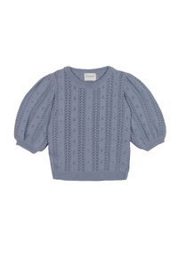 Mipounet Nora Cotton Openwork Sweater - 4Y, 6Y, 8Y