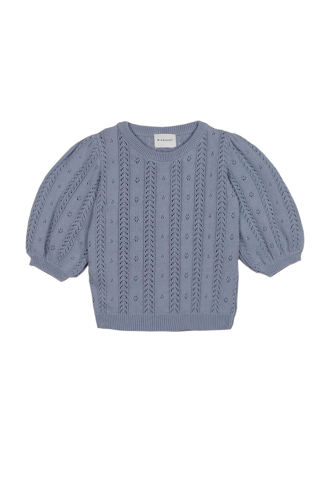 Mipounet Nora Cotton Openwork Sweater - 6Y Last One