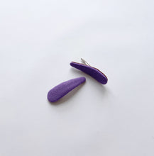 Load image into Gallery viewer, Rae  Plain Hair Clips - Adults - Red, Khaki, Coffee, Purple, Denim