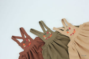 Pourenfant Amber Skirt - Beige, Brown, Khaki - 100cm, 110cm