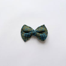 Load image into Gallery viewer, Rae Big Bow Hair Clips - Sage/Teal