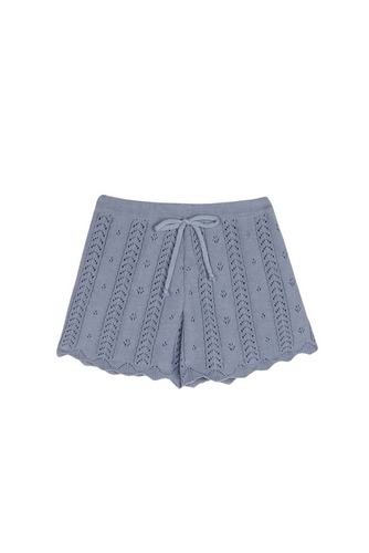 Mipounet Nora Cotton Openwork Short  - 4Y, 6Y, 8Y