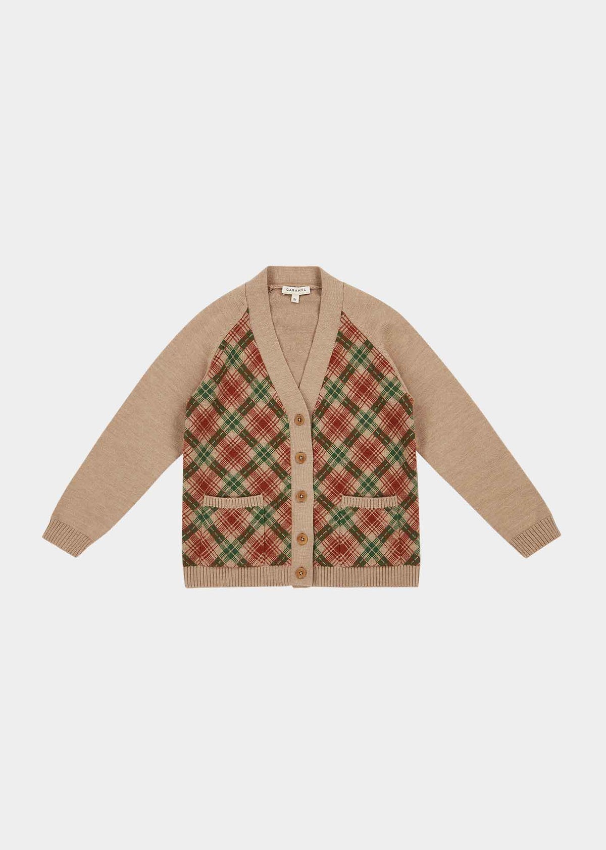 Caramel Bailey Cardigan - Camel Jacquard - 3Y, 6Y – Rabbit Hall