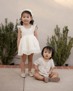 Noralee Province Dress - Ivory - 2Y, 4Y
