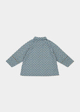 Load image into Gallery viewer, Caramel Burdock Shirt - Blue Geo Print - 3Y, 4Y, 6Y