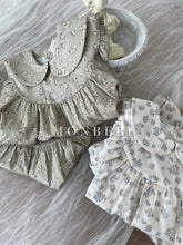 Load image into Gallery viewer, Monbebe Ellde Blouse - Cream, Khaki - 3/4Y, 5/6Y